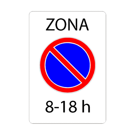 Zona, kurioje draudžiama stovėti
